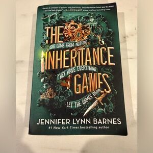 The Inheritance Games by Jennifer Lynn Barnes - Green Cover